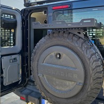 Support roue universel Bison Gear acier inoxydable 4x4